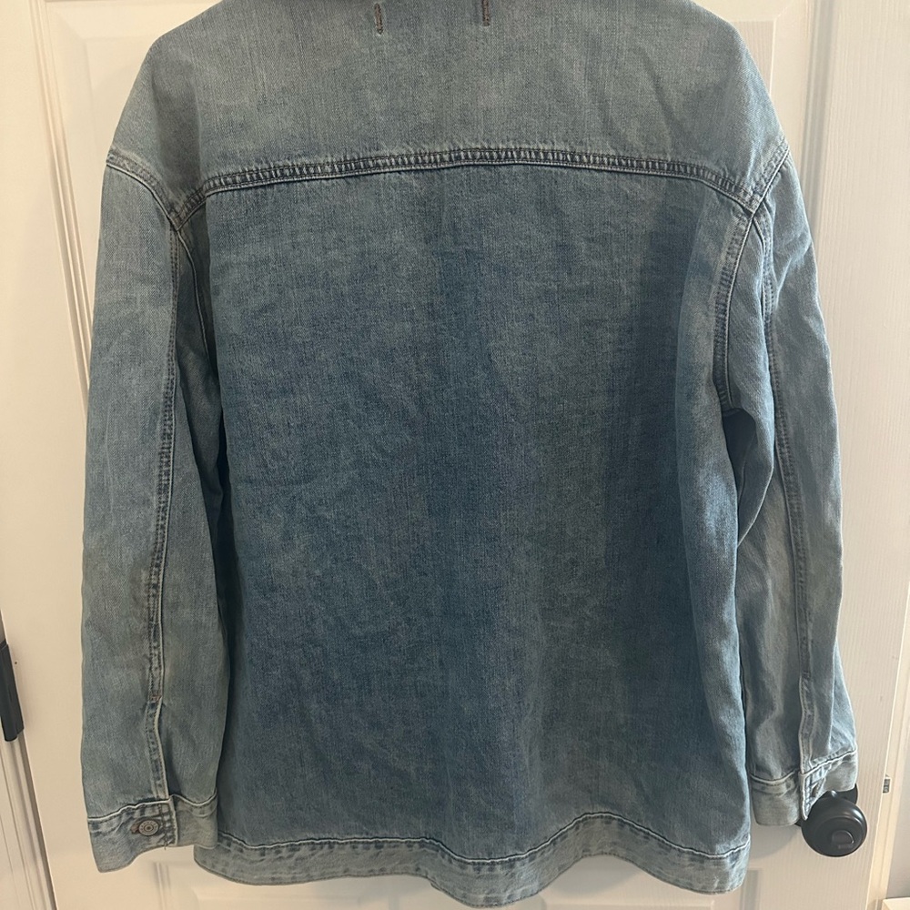 Express Blue Jean Jacket - Picture 3 of 9